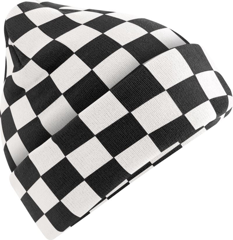 Checkerboard Beanie