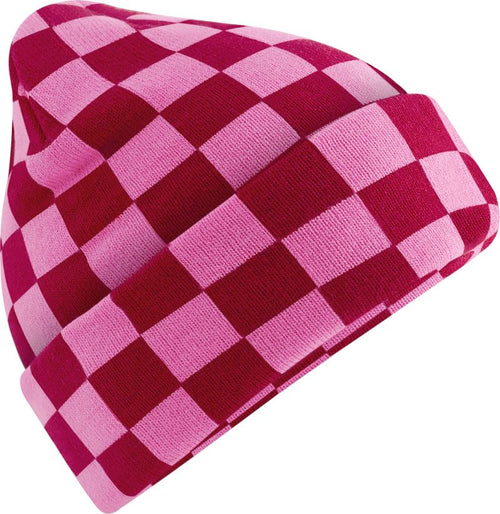 Checkerboard Beanie
