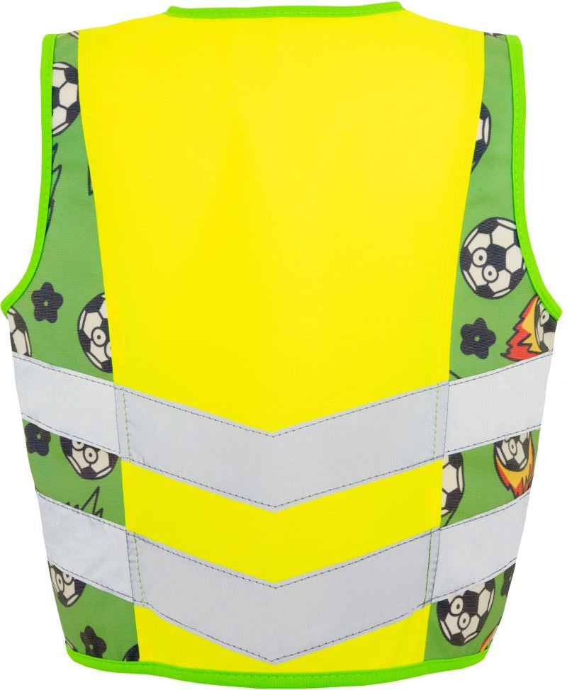 Leuchtweste mit Motiv