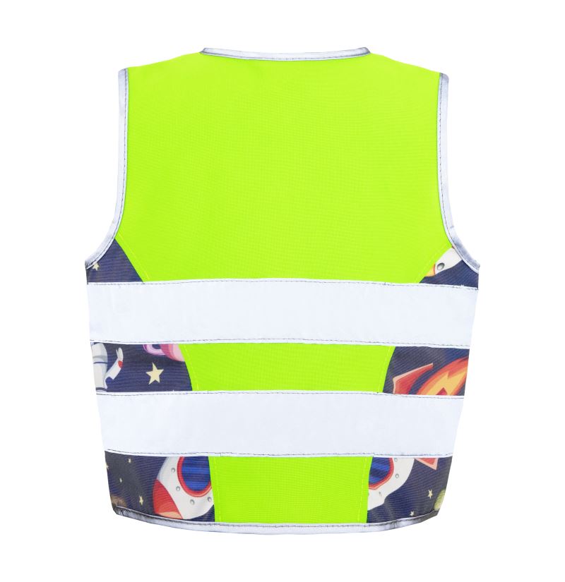 Leuchtweste mit Motiv