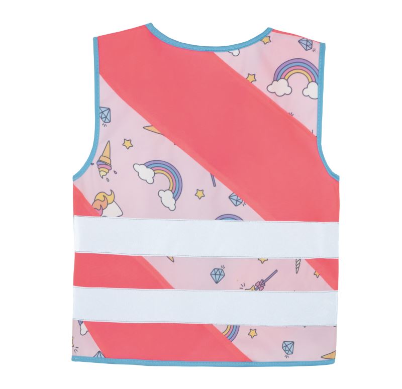 Leuchtweste mit Motiv